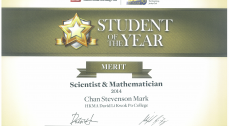 Student of the Year Award 2014