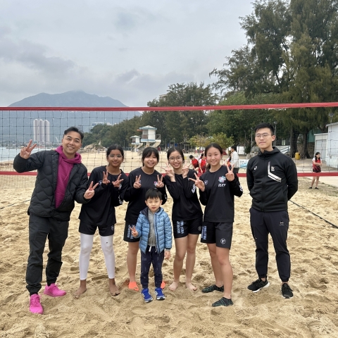 Girls Beach Volleyball Team