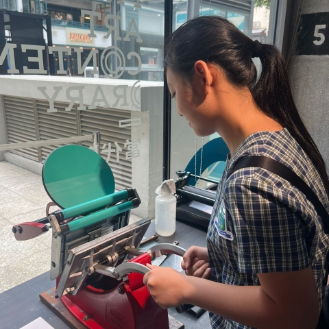 Printing Press Themed Guided Tour and Workshop02