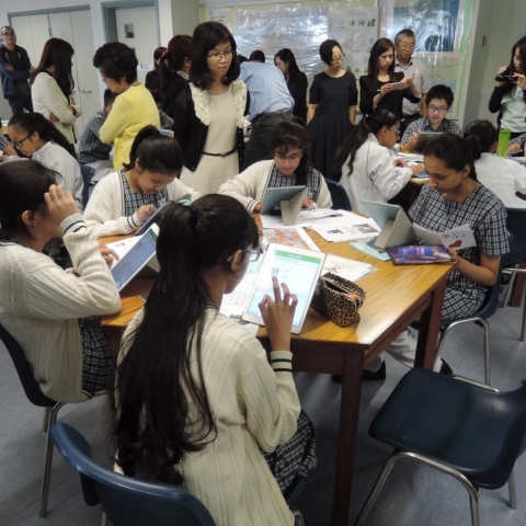 QEF visit of Chinese Lesson 09