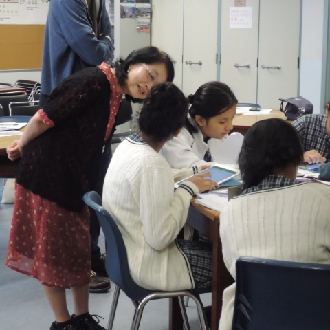 QEF visit of Chinese Lesson 08