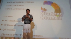 AGM of Student Council 2014