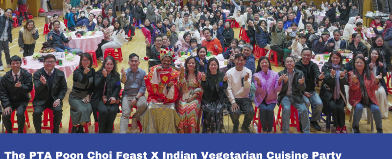 The PTA Poon Choi Feast X Indian Vegetarian Cuisine Party
